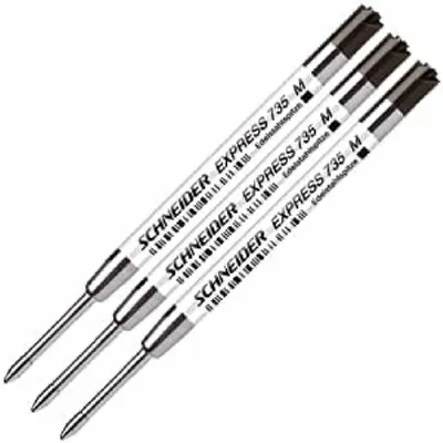 Immagine prodotto di Schneider 77303 3x Express 735 Kugelschreiberminen M schwarz