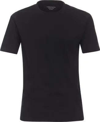 Produktbild von CASAMODA Herren T-Shirt Kurzarm Regular-Fit Schwarz 4XL