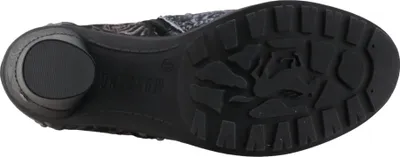 Produktbild von Mustang Damen Stiefel in floralem Design mit Nieten 15M0162010, Größe:41 EU, Farbe:Schwarz