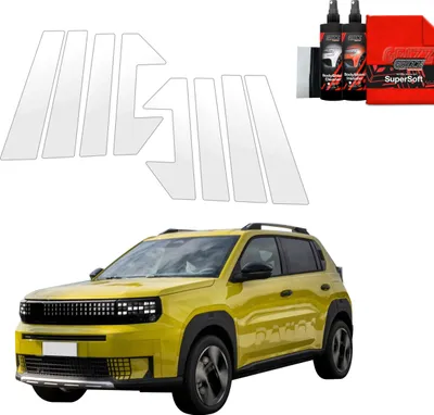 Image de 8in1 Film de protection Grizz Protector pour pilier B-C - Fiat Grande Panda (2025)