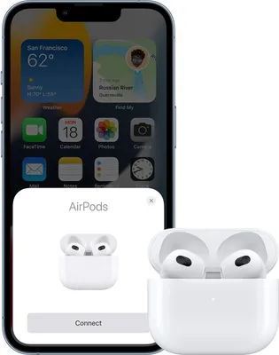 Productafbeelding van Apple AirPods 3 oplaadcase, Lightning, wit (MPNY3)