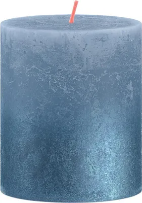 Obrázok produktu pre Kerze BOLSIUS RUSTIC, Sunset Sky Blue+Blue, 80x68 mm