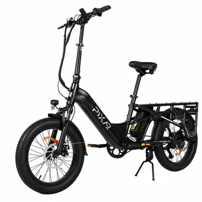 Produktbild von PIXAR PLUS7 E-Bike 48V20.4Ah, 20" Fat Reifen, Shimano 7-Gang, Scheibenbremse, LED-Licht, 100km Reichweite