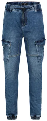 Produktbild von Sublevel Jogger-Jeans mit Kordelzug und Cargotaschen Größe: 36W