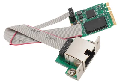 Image de Carte réseau M.2 2,5G/1000/100 Mbps, adaptateur Ethernet avec port RJ45, carte réseau Gigabit pour serveurs de bureau et postes de travail
