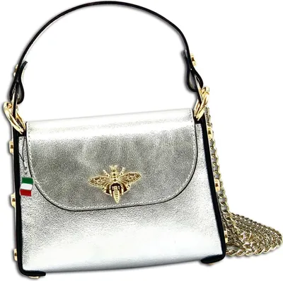 Produktbild von Tasche silber Florence Leder OTF817J