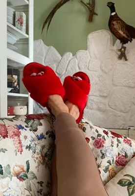 Produktbild von Lammfell - SANDALEN FLORIDA ROT - Schuhgröße: EUR 42