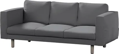 Produktbild von Dekoria Bezug für Norsborg 3-Sitzer Sofa, grau, Norsborg 3-Sitzer Sofabezug