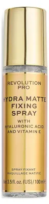 Obrázek produktu pro Revolution Pro, Hydra-Matte, Hyaluronic Acid, Mattifying, Makeup Fixer Spray, 100 ml