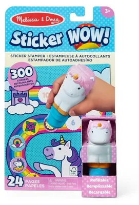 Productafbeelding van Melissa & Doug Sticker WOW stickers eenhoorns