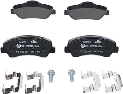 Produktbild von ATE Bremsbeläge Satz Vorne passend für PEUGEOT 308 SW II 13.0470-3869.2