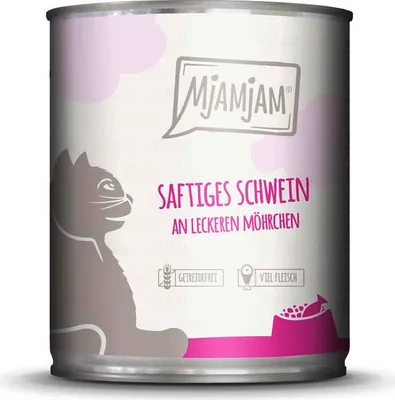Produktbild von Mjamjam 800gx6 Schwein & Möhrchen