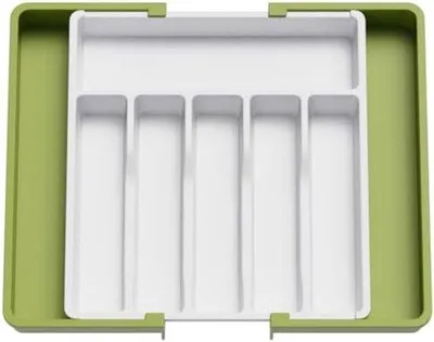 Immagine prodotto di Portaoggetti in plastica verde 57x38x5 cm