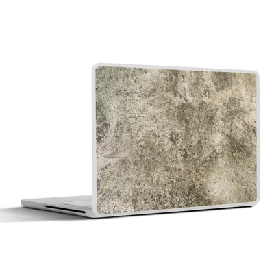 Produktbild von MuchoWow® Laptop Aufkleber Sticker Cover Zement - Braun - Beton - Vintage 30x22 cm - Laptop-Sticker