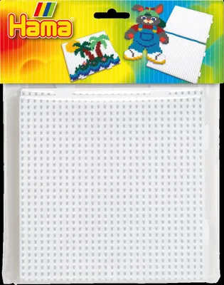 Produktbild von HAMA Stiftplatte Quadrat, 2 Platten zum Stecken