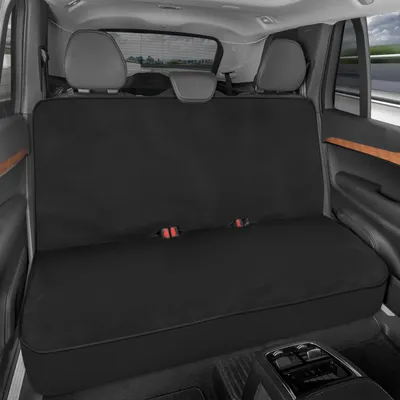 Image de Housse de siège auto BDK AquaShield pour banquette arrière, imperméable, en néoprène
