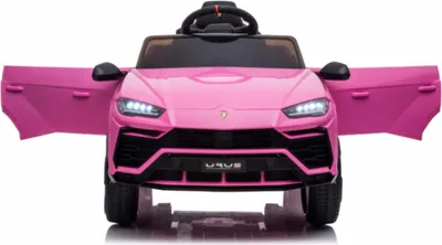 Produktbild von Lamborghini Urus Kinderauto Kinderfahrzeug Kinder Elektroauto 12V / 2x Motoren / Öffnende Türen (Rosa)