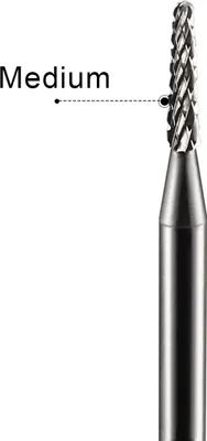 Immagine prodotto di JCMaster MCA400M2, punta in carburo Premium taglio trasversale manicure/pedicure Abrasivo professionale per frese per unghie