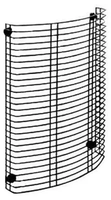 Obrázek produktu pro OVÁLNÁ MŘÍŽKA NA GRILOVÁNÍ 29,5 × 8 × 42,5 cm (v)