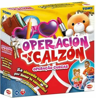 Produktbild von Tischspiel Bizak Operación Calzón