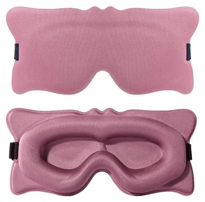 Produktbild von INF 3D-konturierte Schlafmaske - Ultimative Lichtblockierung Rosa