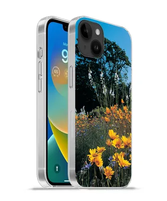 Produktbild von MuchoWow® Handyhülle Schutzhülle Hülle für Apple iPhone 14 Plus - Soft case Blumen - Natur - Farbe Silikon Softcase Handy Hülle - Abbildung