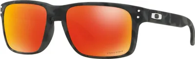 Produktbild von Oakley Holbrook Black Camo, Erwachsener, Männlich, Rechteckig, Vollrand, Schwarz, Grau, Schwarz, Grau