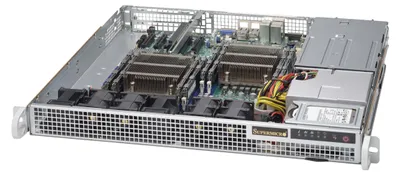 Immagine prodotto di Supermicro 514-R400W, Chassis, Server, Bianco, 1U, Casa/ufficio, Guasto della ventola, HDD, Rete, Prestazioni