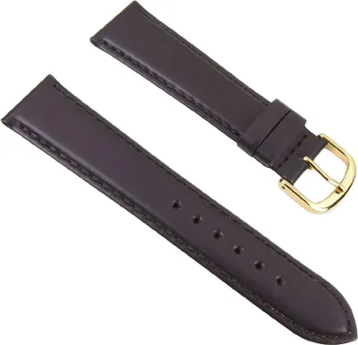 Produktbild von Minott Ersatzband Uhrenarmband Leder Büffelkalb dunkelbraun 20mm