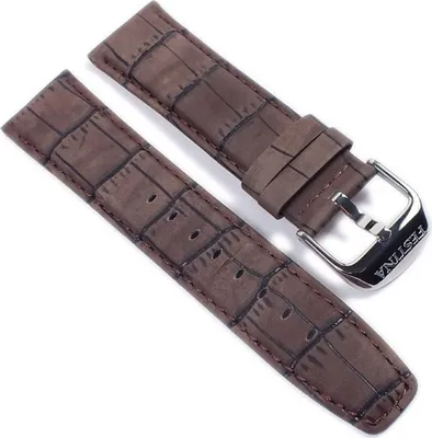Produktbild von Ersatzband Leder 23mm Braun kroko Optik Festina F16573/4