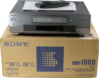 Zdjęcie produktu dla Sony DHR-1000NP | Magnetofon kasetowy DV / Mini DV | W OPAKOWANIU