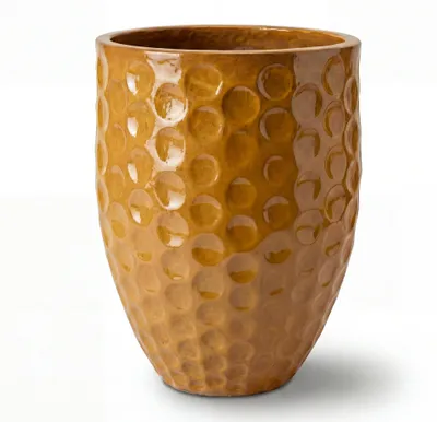 Zdjęcie produktu dla Doniczka ceramiczna Provencelia MEROVEE Ochra, Ø42 cm x H55 cm, mrozoodporna
