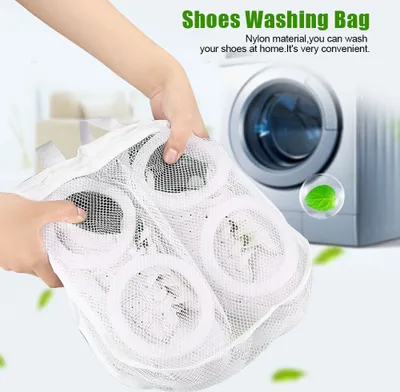 Imagen del producto de Bolsa de malla para lavar, bolsa para lavar, bolsa para la colada, bolsa de malla para lavar zapatos, bolsa de malla para la ropa