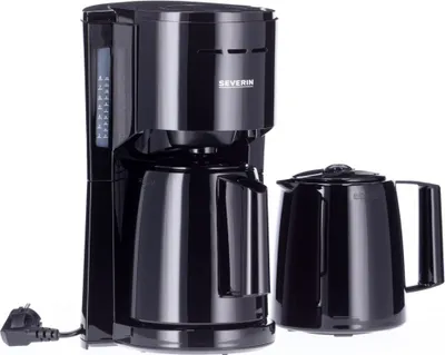 Produktbild von SEVERIN 9307-000 SEVERIN KA 9307 Kávovar čierny, 8 šálok