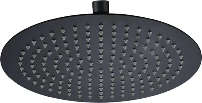 Produktbild von schwarze Edelstahl Regenbrause CIRCLE 30
