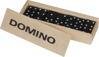 Produktbild von Domino Spiel / aus Holz / Reisespiel