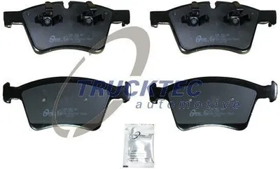 Produktbild von TRUCKTEC AUTOMOTIVE Bremsbeläge Satz Vorne Bremsklötze passend für MERCEDES-BENZ M-Klasse (W164) 02.35.485