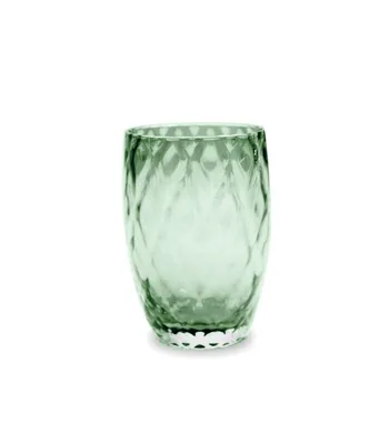 Produktbild von ZAFFERANO Losanghe Set 6 Gläser Tumbler Englisch Grün