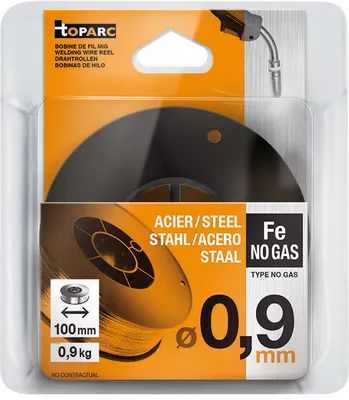 Immagine prodotto di Bobina di filo GYS 100x0,9 mm, 1 kg, riempita