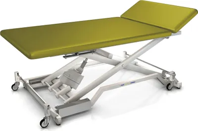 Produktbild von HWK Therapieliegen Elektrische Therapieliege "Kingsize E2", Limone, 200x120 cm