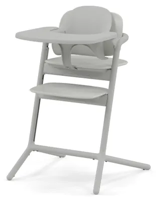 Produktbild von CYBEX Lemo 4-in-1, Multifunktions-Hochstuhl, Gepolsterter Sitz, Grau, Einfarbig, 5-Punkt, Aluminium, Kunststoff