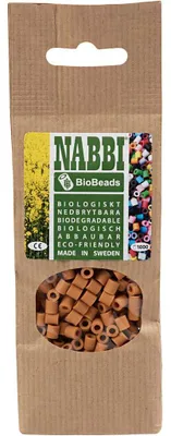 Produktbild von NABBI BioBeads, Größe 5x5 mm, Lochgröße 2,5 mm, medium, Dunkelgrün, 1000 Stk/ 1 Pck [HOB-9067642]