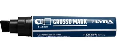 Produktbild von LYRA Permanent-Marker 4-12 mm, schwarz