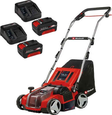 Produktbild von EINHELL Akku-Vertikutierer-Lüfter GE-SA 36/35 Li + 2x Starterset