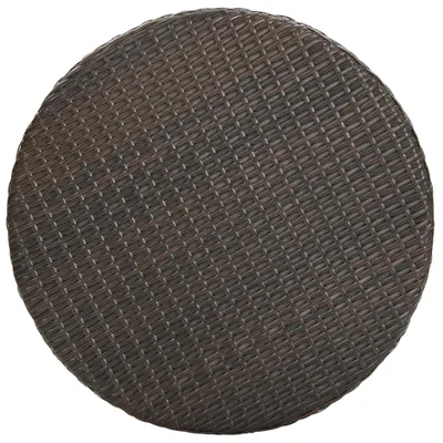 Immagine prodotto di Tavolo da Giardino Marrone 60,5x106 cm in Polyrattan