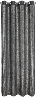 Produktbild von EUROFIRANY | Vorhang - 135 x 250 cm - schwarze Gardinen - Modern Glamour