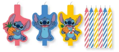 Immagine prodotto di "Stitch & Angel" Articoli per decorazioni da festa - Variante: candele (9 pezzi)