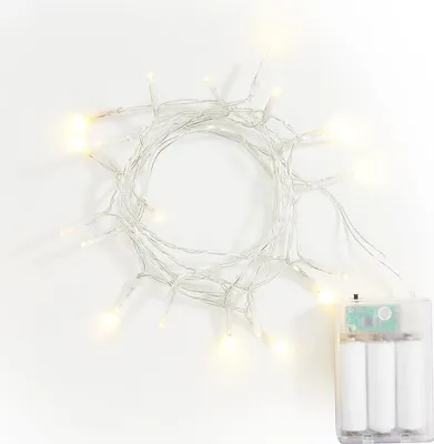 Produktbild von VBS Mini-LED-Lichterkette "20 LEDs", mit Timer 6/18 Std.