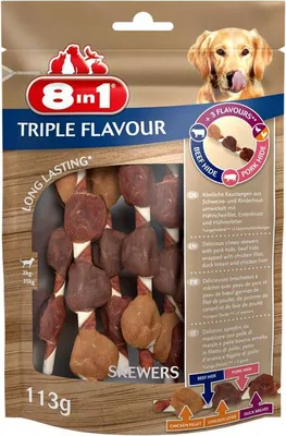 Zdjęcie produktu dla 8in1 Triple Flavour Skewers 6 Stück