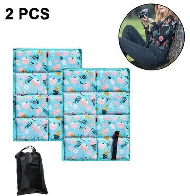 Produktbild von Wandersitzkissen, faltbares Sitzkissen, faltbares Stadionsitzkissen – wasserdichte Camping-Schaumstoffmatte – Tribünensitzkissen für Outdoor-Aktivitäten, Reisen, Picknicks und Rucksacktouren